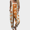 Comfortable Printed Dungarees, Multicoloured - Print 6