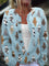 Delilah | Cat Print Autumn Cardigan