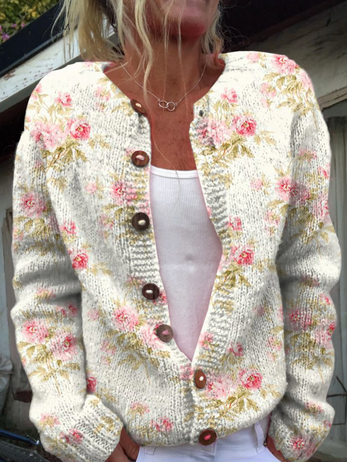 Xenia | Floral Autumn Cardigan