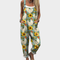 Comfortable Printed Dungarees, Multicoloured - Print 8