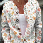 Thea | Floral Autumn Cardigan