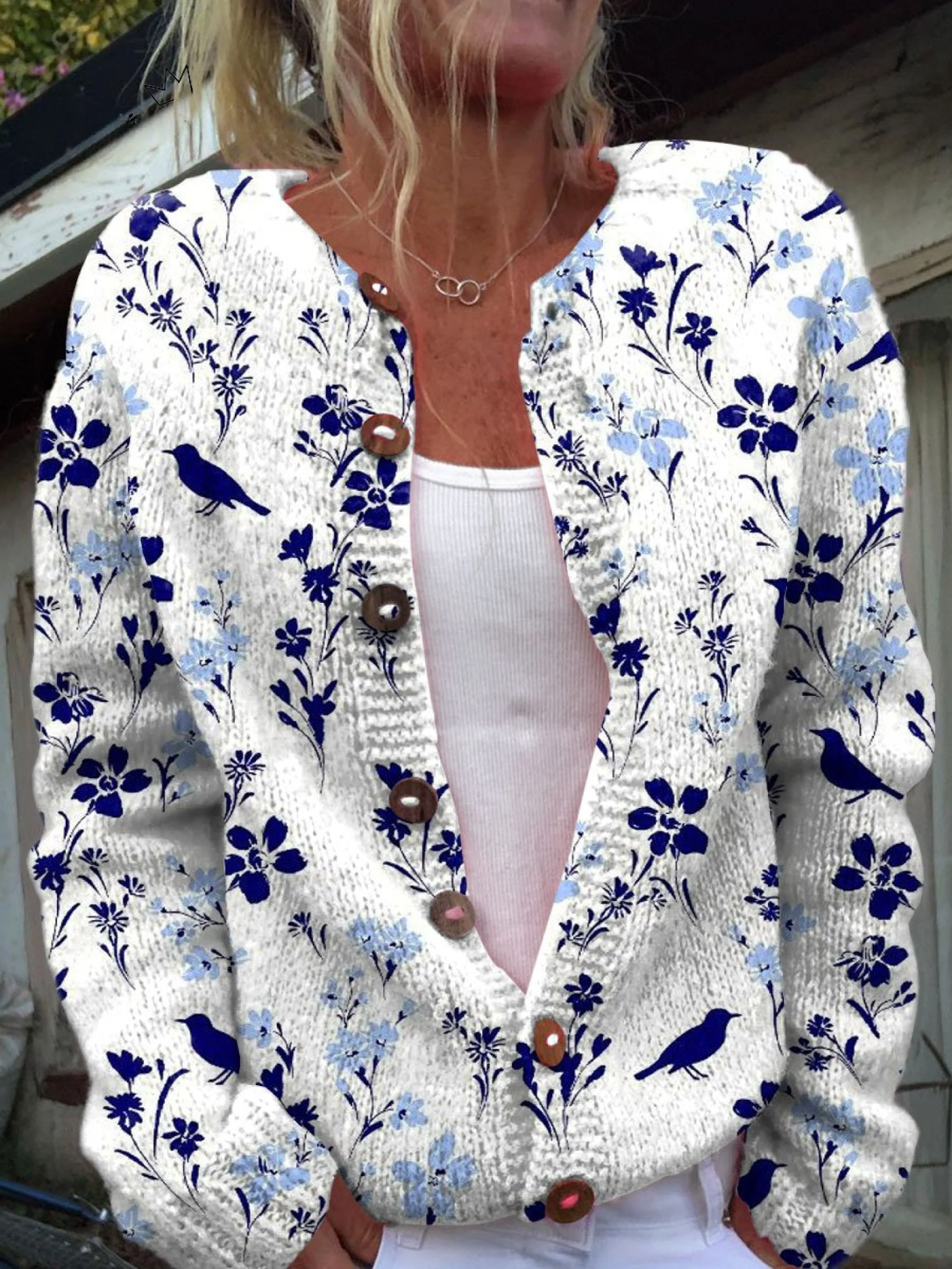 Stella | Floral Autumn Cardigan
