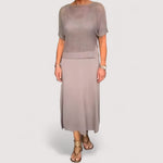 Elina | Summer Dress with Knitted Top