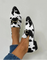 Diana | Printed Buckle Detail Loafers