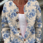 Quinn | Floral Autumn Cardigan