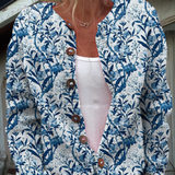 Elodie | Floral Autumn Cardigan