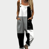 Comfortable Printed Dungarees, Multicoloured - Print 5