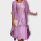 Marilla - Elegant Two-Piece Chiffon Dress