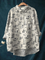 Rose | Adorable Dog Print Casual Blouse