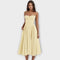 Gesine - Sleeveless Corset Midi Dress