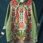 Ida | Vintage-Inspired Floral Print Blouse for Women