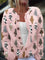 Delilah | Cat Print Autumn Cardigan