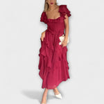 Elisa - Dress with Ruffle Details