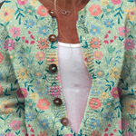 Violet | Floral Autumn Cardigan