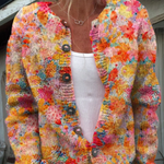 Nancy | Floral Autumn Cardigan