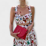 Heather - Stylish Two-Piece Skirt Set