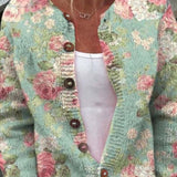 Josephine | Floral Autumn Cardigan