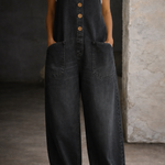 Amelia - Vintage Cotton Dungarees