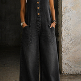 Amelia - Vintage Cotton Dungarees