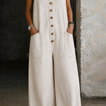 Amelia - Vintage Cotton Dungarees