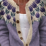Georgina | Floral Autumn Cardigan
