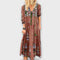 Vivi - Lässig’s Boho Linen Maxi Dress