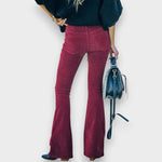Chloe I Cord Trousers with Flared Leg