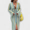 Elina – Maxi Dress with V-Neck and Holiday Flair