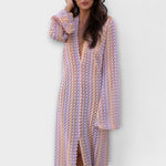 Elina – Maxi Dress with V-Neck and Holiday Flair