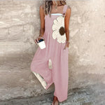 Comfortable Printed Dungarees, Black / White / Blue / Pink / Purple / Yellow / Green / Grey / Brown