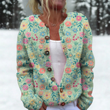 Aleah | Mint Garden Cardigan