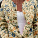 Louise | Floral Autumn Cardigan