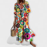 Lila - Flattering Maxi Dress with Tummy Coverage