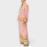 Sage - Mermaid Relaxed Shirt and Stretch Waist Trousers Set