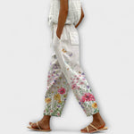 Airish – Distinctive Printed Casual Button Trousers