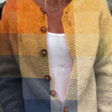 Beatrice | Colour-Block Autumn Cardigan