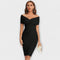 Elegant Dress with V-Neck