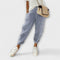 Sanne – Bequemi striped trousers