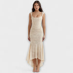 Renske - Elegant and Refined Dress with Corset