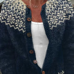 Clara | Snowflake Autumn Cardigan