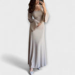 Jocelyn - Stylish Knitted Dress with Waist Detail