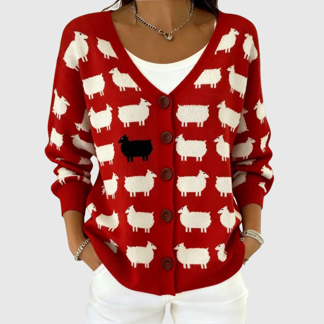 Elisabeth | Comfortable Buttoned Knit Cardigan