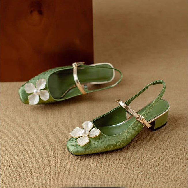 Arabella | Elegant Shoes with Floral Detail