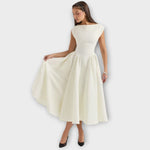 Victoria - Stylish Midi Dress