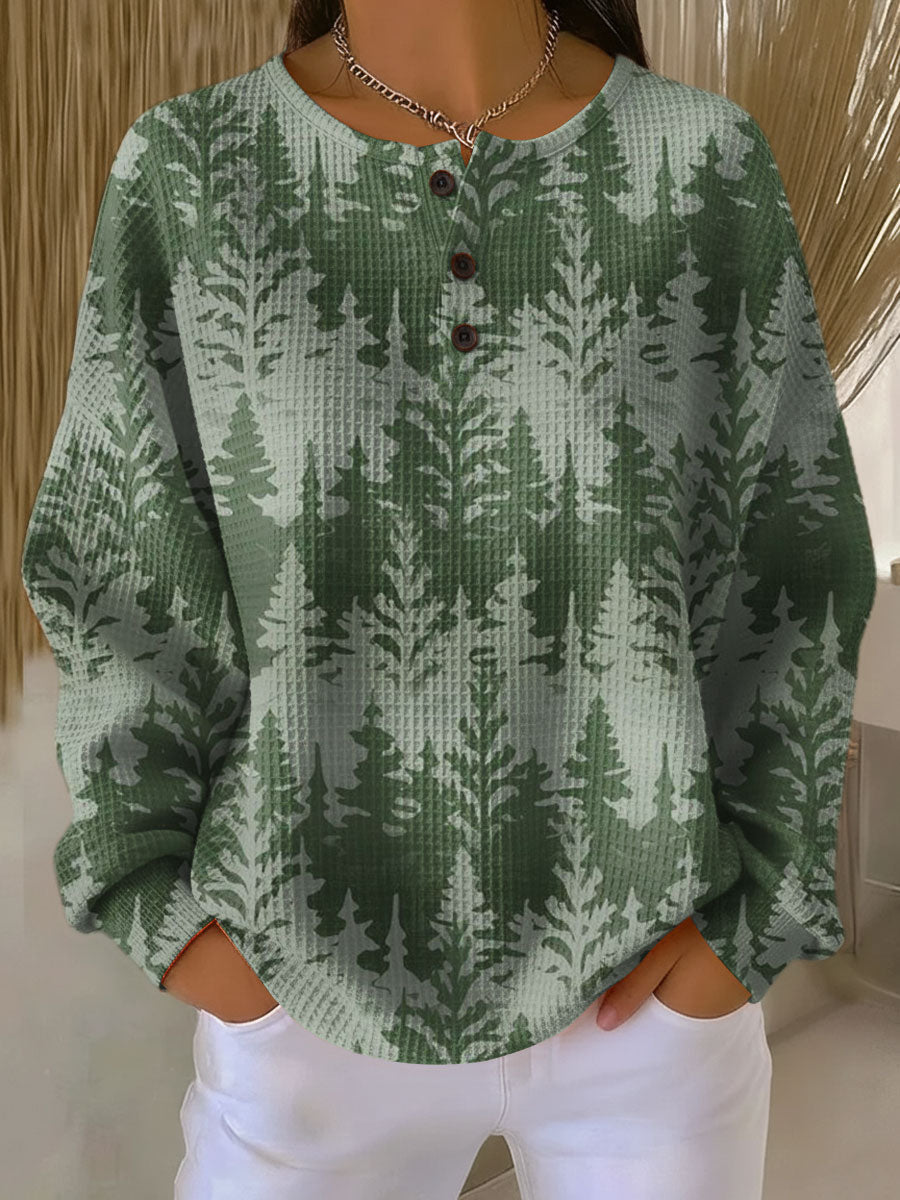 Inga™ - Classic Tree Motif Sweatshirt