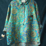 Lotte | Retro-Inspired Casual Women's Blouse