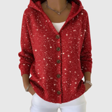 Marie | Comfortable Knitted Cardigan with Hood