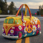Daisyvana | Quilted Travel Duffle Bag