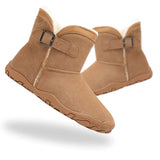 Freya | Fleece-Lined Ankle Boots - Camel