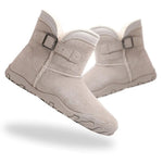 Freya | Fleece-Lined Ankle Boots - Light Grey